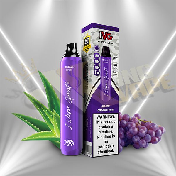 IVG Regal Mesh Disposable 6000 Puffs at King Vape Pakistan