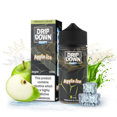 Frosty Apple Ice By Drip Down - 100ml at King Vape Pakistan