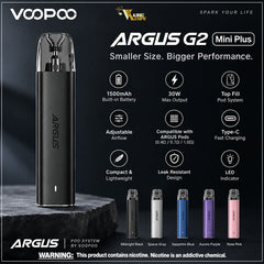 Buy Voopoo Argus G2 Mini Plus 30W Pod Device In Pakistan