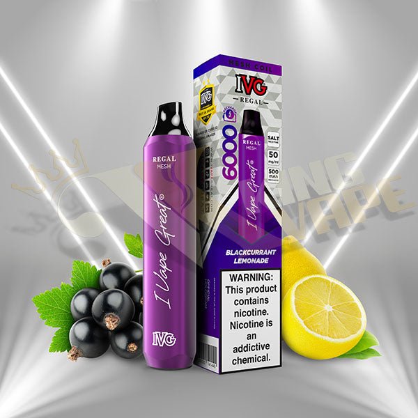 IVG Regal Mesh Disposable 6000 Puffs at King Vape Pakistan