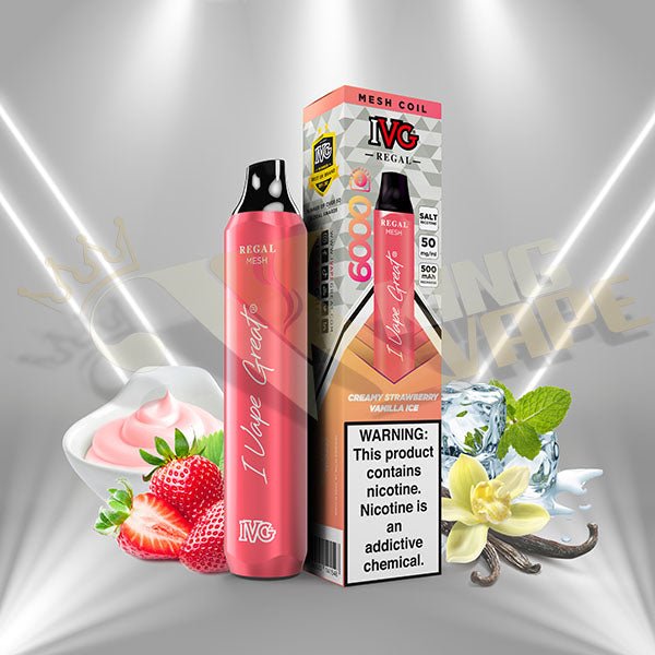 IVG Regal Mesh Disposable 6000 Puffs at King Vape Pakistan