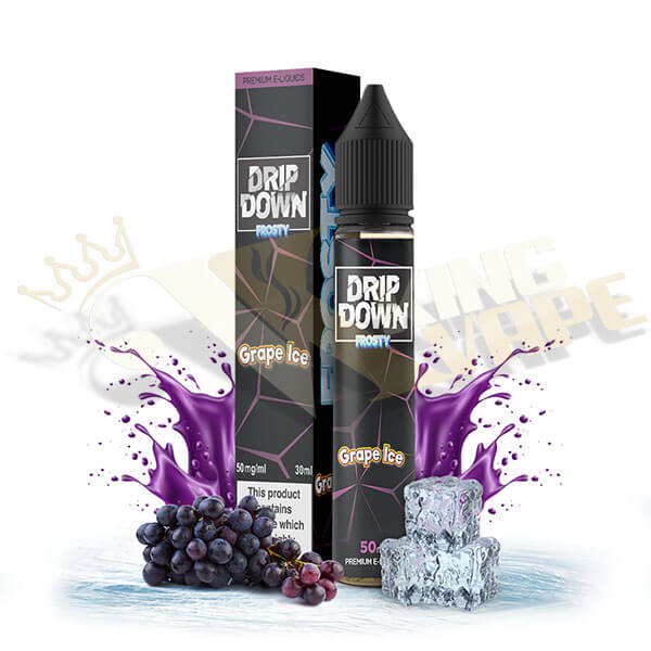Frosty Grape Ice Salt By Drip Down - 30ml at King Vape Pakistan