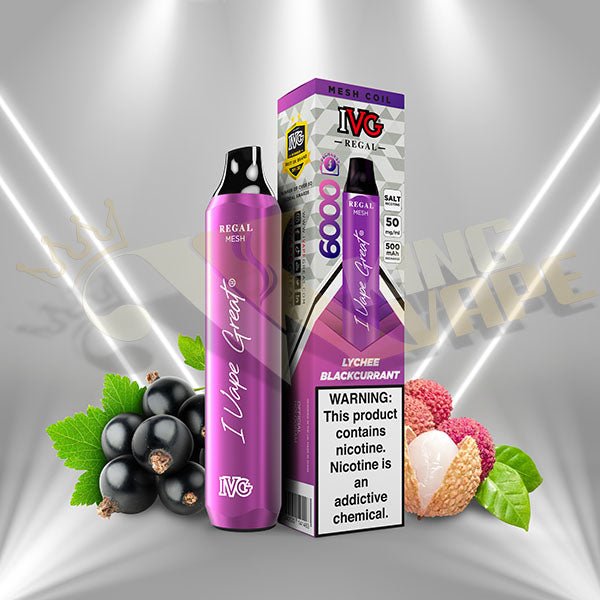 IVG Regal Mesh Disposable 6000 Puffs at King Vape Pakistan