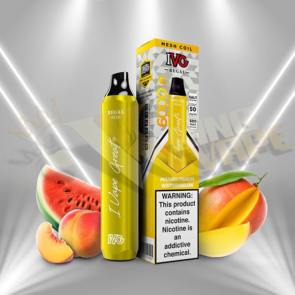 IVG Regal Mesh Disposable 6000 Puffs at King Vape Pakistan