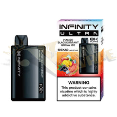 Infinity Ultra Disposable 8000 Puffs at King Vape Pakistan