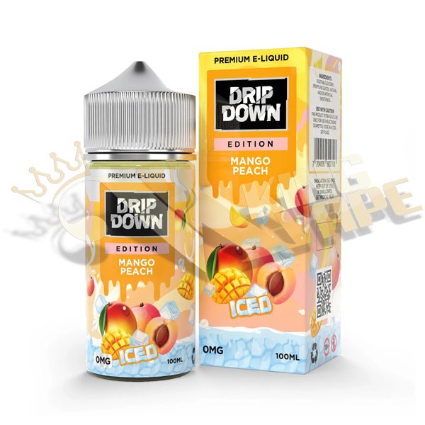 Mango Peach Ice By Drip Down - 100ml at King Vape Pakistan