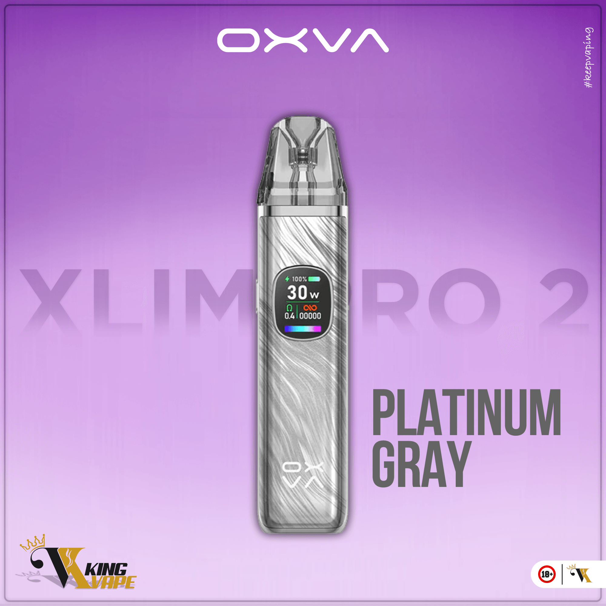 OXVA Xlim Pro 2 30W Pod System at King Vape Pakistan