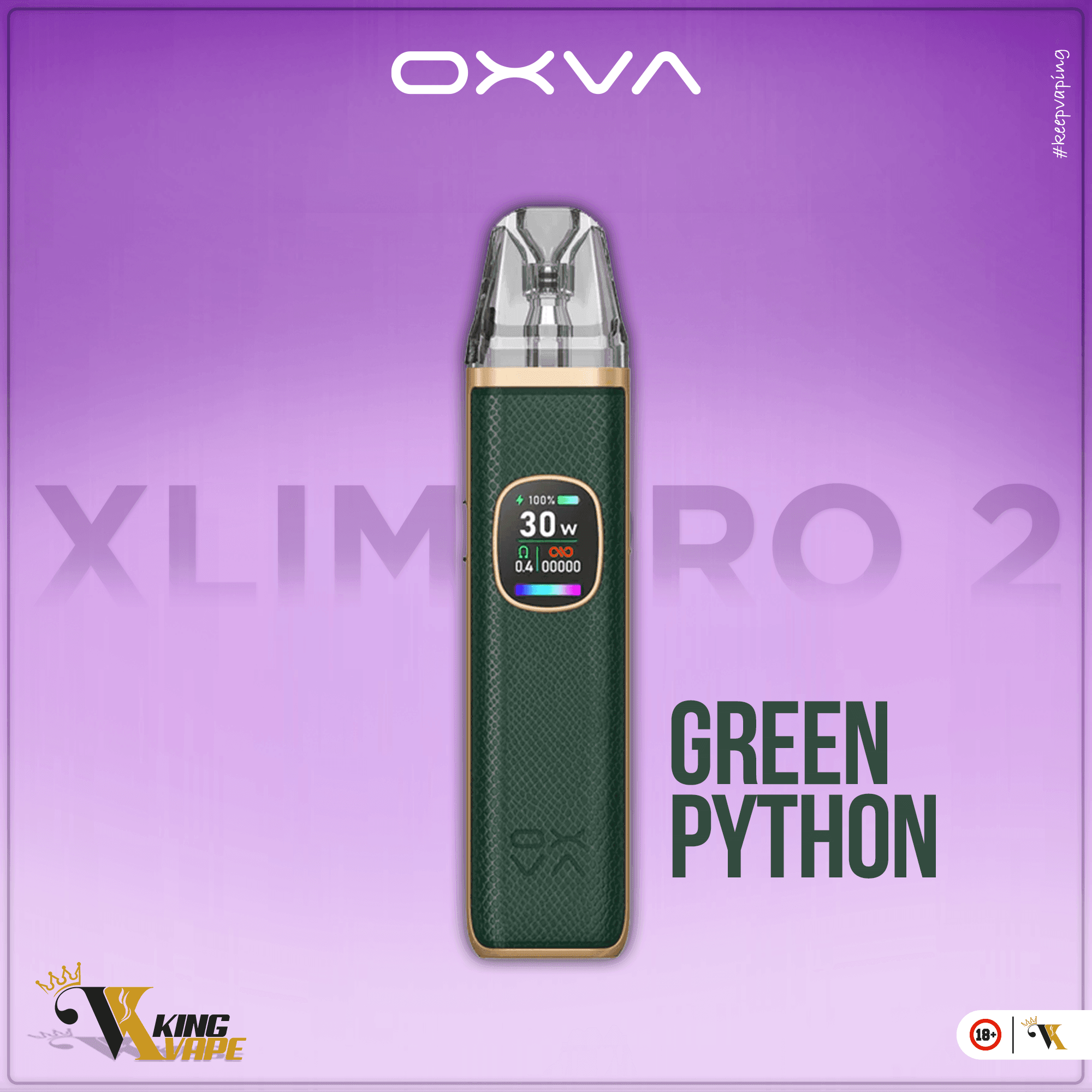 OXVA Xlim Pro 2 30W Pod System at King Vape Pakistan
