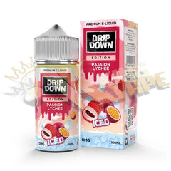 Passion Lychee Ice By Drip Down - 100ml at King Vape Pakistan