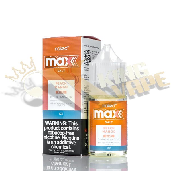 PEACH MANGO ICE SALT BY NAKED MAX