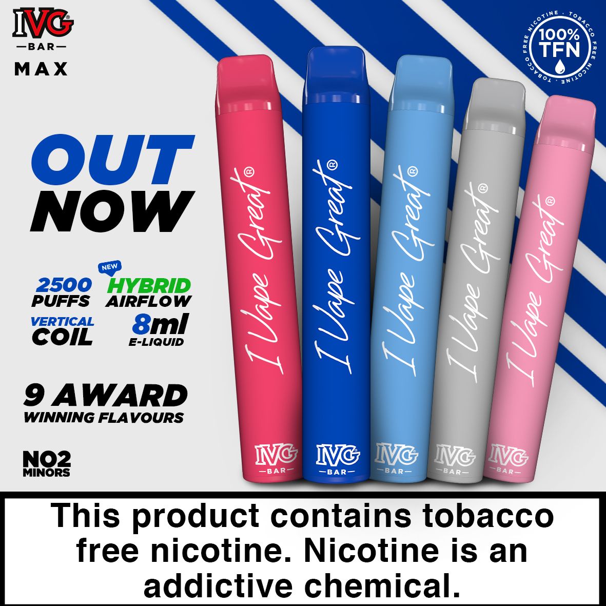 IVG Bar Max 3000 Puffs Disposable at King Vape Pakistan