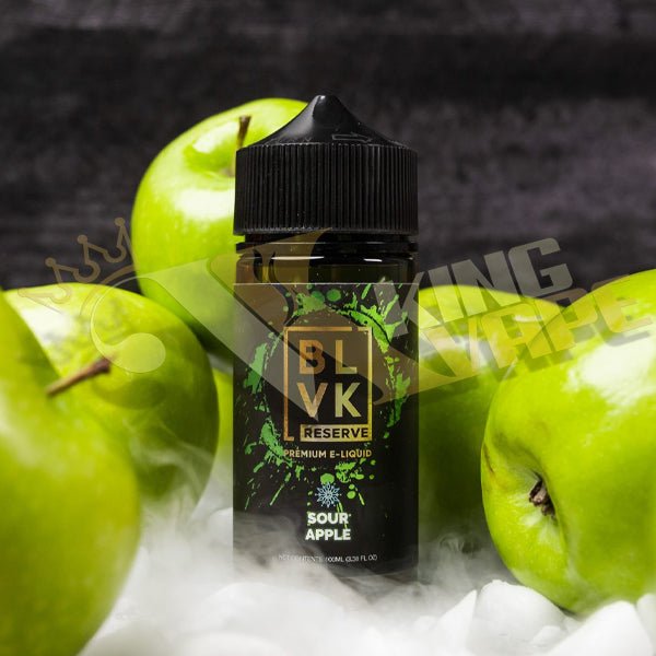 Iced Sour Apple Reserve Series By BLVK 100ml at King Vape Pakistan
