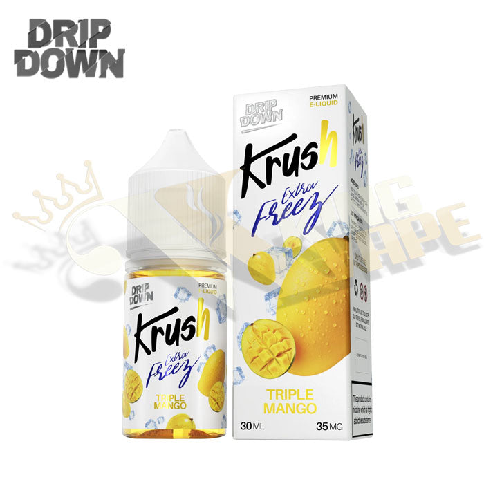 TRIPLE MANGO EXTRA FREEZE SALT BY DRIP DOWN KRUSH