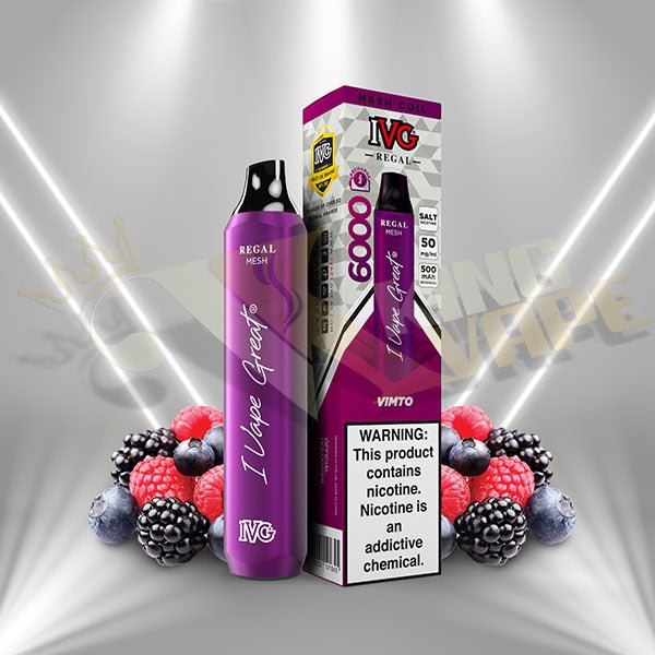 IVG Regal Mesh Disposable 6000 Puffs at King Vape Pakistan