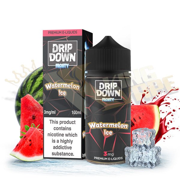 Frosty Watermelon Ice By Drip Down - 100ml at King Vape Pakistan