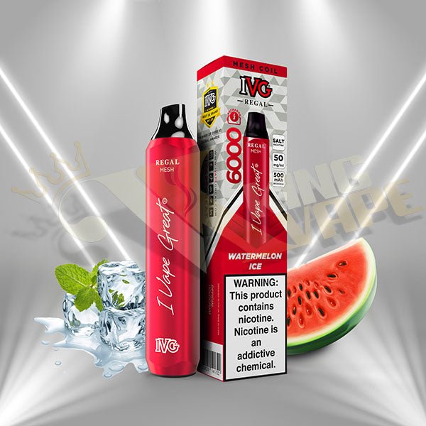 IVG Regal Mesh Disposable 6000 Puffs at King Vape Pakistan