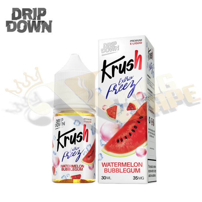 Watermelon Bubblegum Extra Freeze Salt by Drip Down Krush - 30ml
