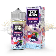 Watermelon Grape Ice By Drip Down - 100ml at King Vape Pakistan