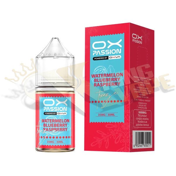 Watermelon Blueberry Raspberry Ice Salt By OXVA - 30ml at King Vape Pakistan