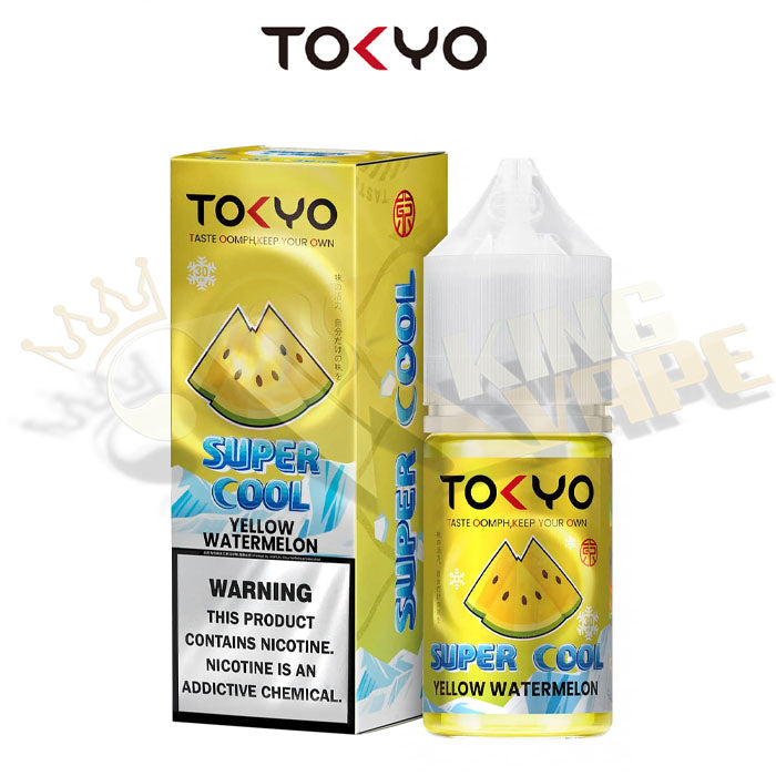 BUY YELLOW WATERMELON ICE SALT BY TOKYO SUPER COOL - 30ML
