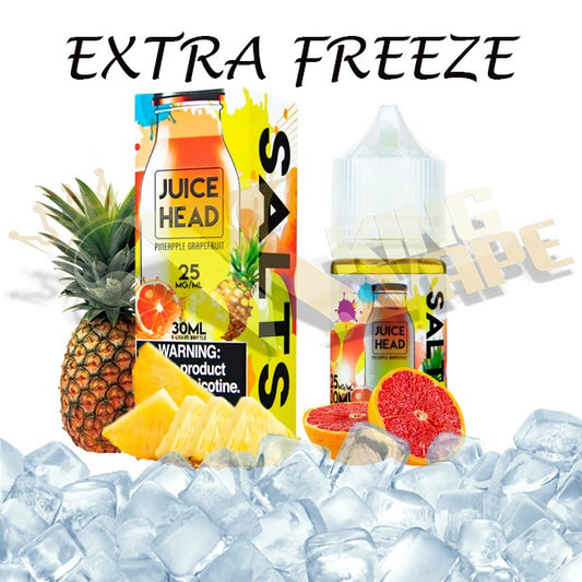 PINEAPPLE GRAPEFRUIT SALT BY JUICE HEAD EXTRA FREEZE