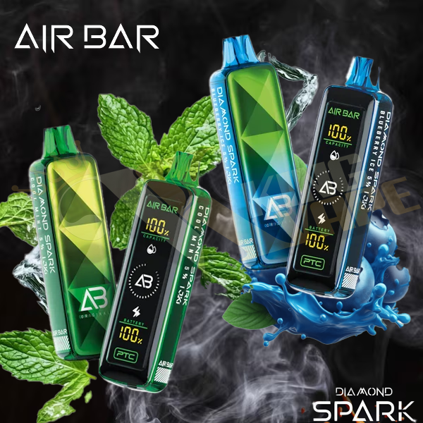BUY NEW AIR BAR DIAMOND SPARK DISPOSABLE 15000 PUFFS