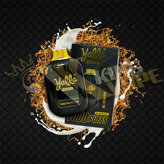 BUY NEW YALLA PEBBLE DISPOSABLE 7000 PUFFS