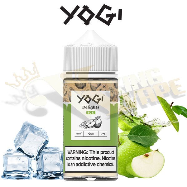 Apple Ice By Yogi Delights - 100ml at King Vape Pakistan