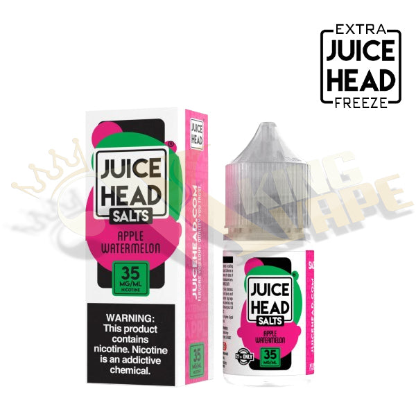 APPLE WATERMELON SALT BY JUICE HEAD EXTRA FREEZE - 30ML