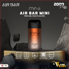 AIR BAR MINI DISPOSABLE 2000 PUFFS