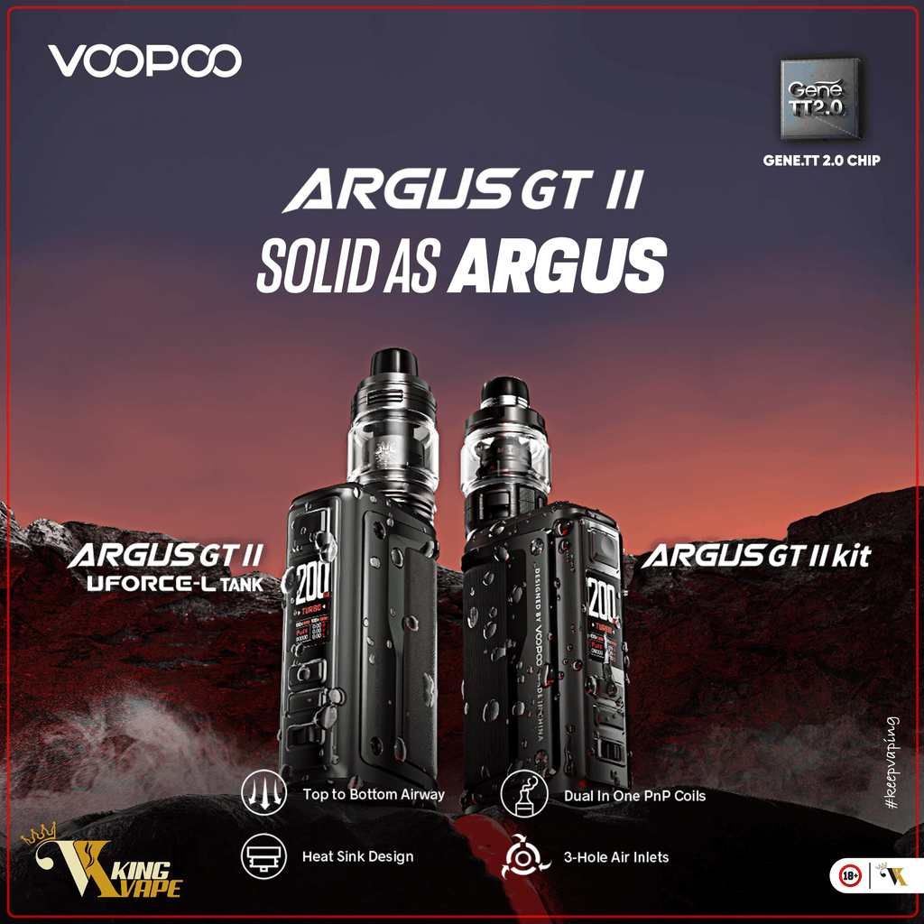 Voopoo Argus GT 2 200W Vape Starter KIT in Pak in Pakistan | King Vape KING VAPE Voopoo Argus GT 2 200W Vape Starter KIT in Pak in Pakistan | King Vape KING VAPE