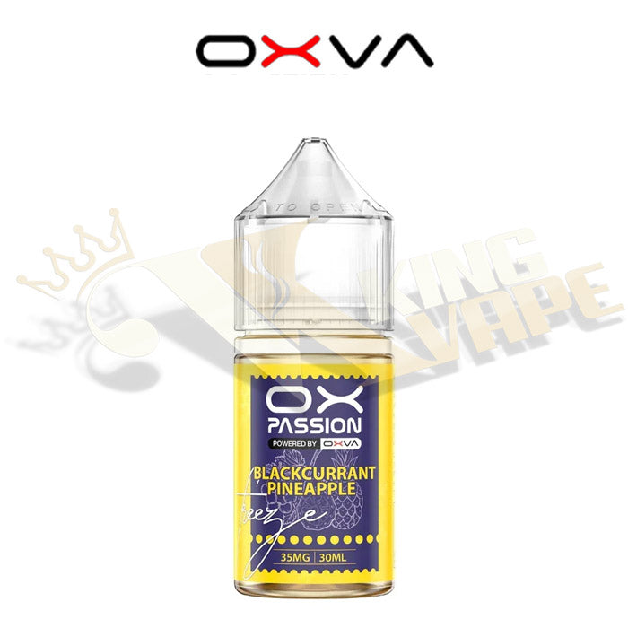 BUY BLACKCURRANT PINEAPPLE ICE SALT BY OXVA - 30ML