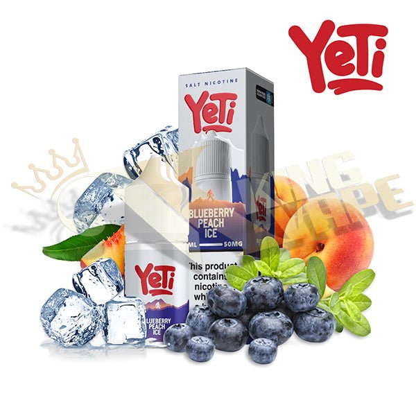 Blueberry Peach Ice Salt By Yeti - 30ml at King Vape Pakistan