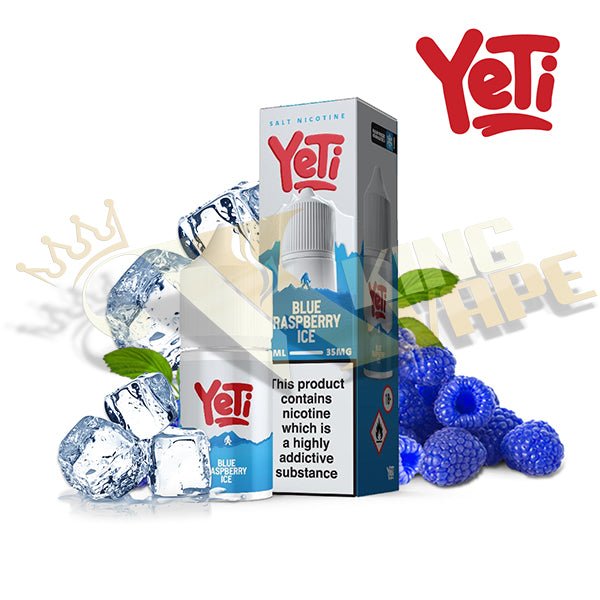 Blue Raspberry Ice Salt By Yeti - 30ml at King Vape Pakistan
