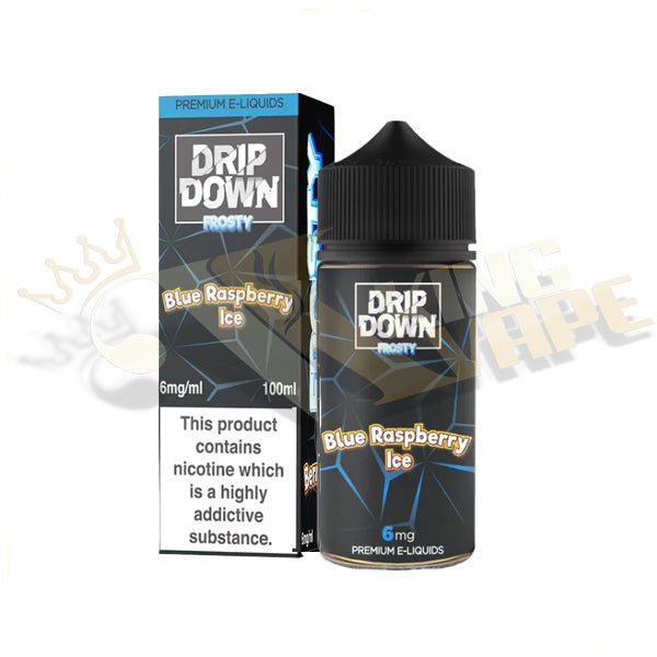 Frosty Blue Raspberry Ice By Drip Down - 100ml at King Vape Pakistan