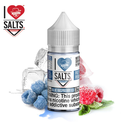 BLUE RASPBERRY ICE SALT BY I LOVE SALTS