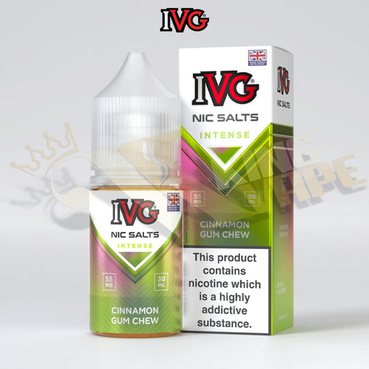 BUY CINNAMON GUM CHEW ICE SALT BY IVG - 30ML