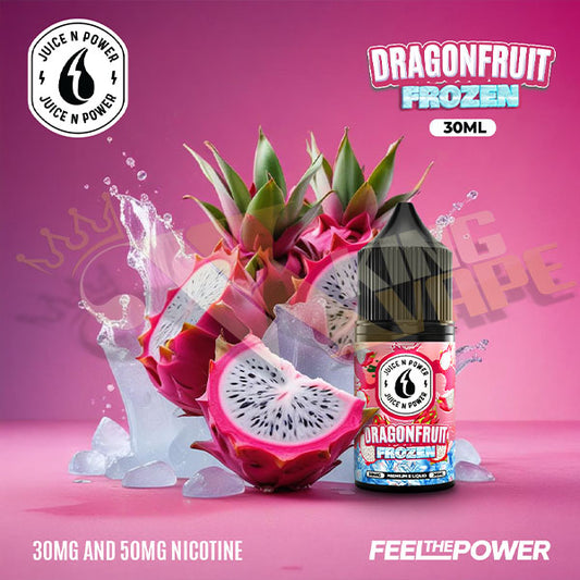 BUY FROZEN DRAGONFRUIT SALT BY JUICE N POWER - 30ML