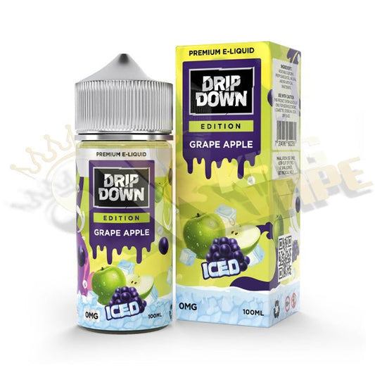 Grape Apple Ice By Drip Down - 100ml at King Vape Pakistan