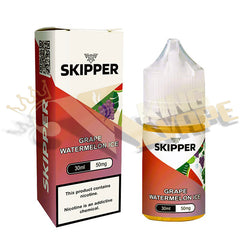 BUY GRAPE WATERMELON ICE SALT BY SKIPPER - 30ML