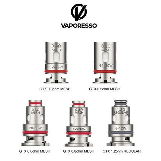 VAPORESSO GTX REPLACEMENT COIL 1 PIECE