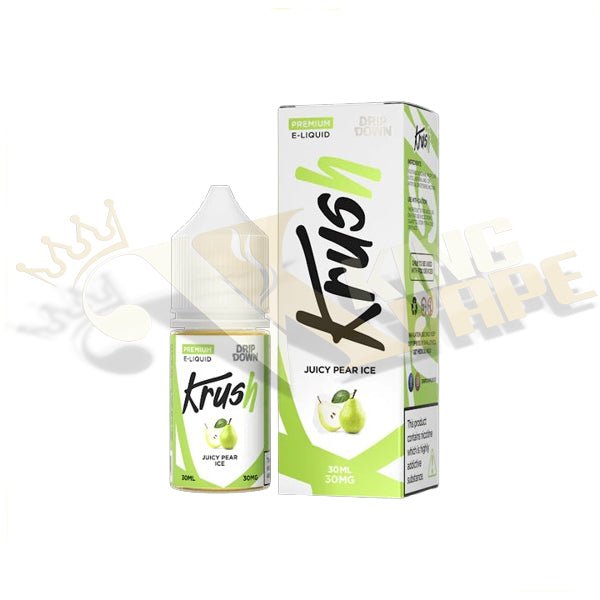 Juicy Pear Ice Salt By Drip Down Krush - 30ml at King Vape Pakistan
