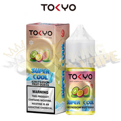 BUY KIWI PASSION FRUIT GUAVA ICE SALT BY TOKYO SUPER COOL - 30ML