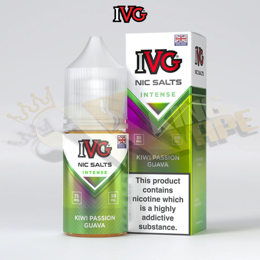BUY KIWI PASSION GUAVA ICE SALT BY IVG - 30ML
