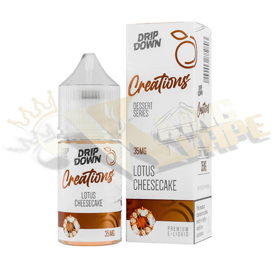 BUY LOTUS CHEESECAKE SALT BY DRIP DOWN CREATIONS DESERT SERIES - 30ML
