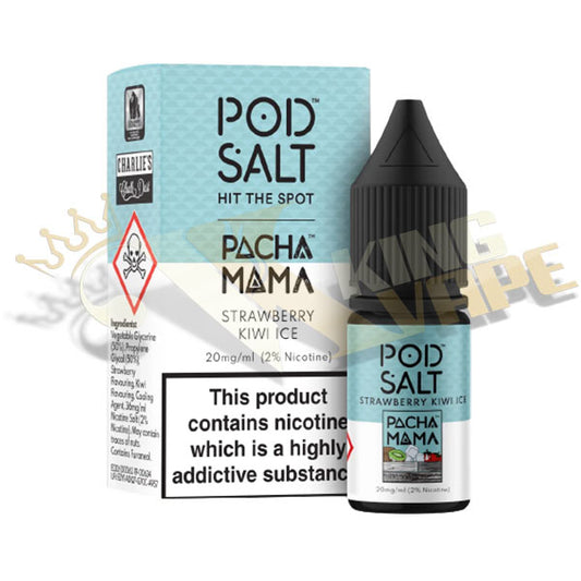 STRAWBERRY KIWI ICE SALT BY POD SALT