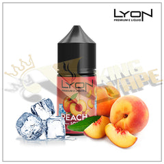 BUY PEACH ICE SALT BY LYON - 30ML