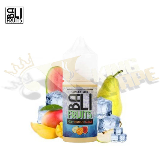 PEAR MANGO GUAVA ICE SALT BY KINGS CREST BALI FRUITS - 10ML