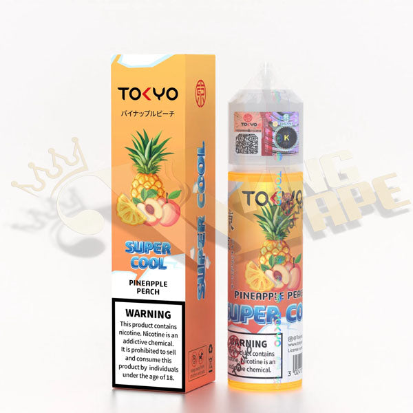 BUY PINEAPPLE PEACH ICE BY TOKYO SUPER COOL - 60ML