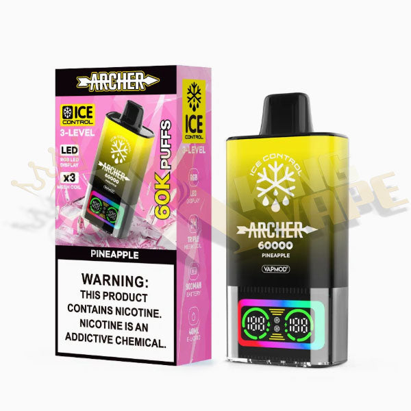 BUY NEW ARCHER DISPOSABLE 60000 PUFFS BY VAPMOD
